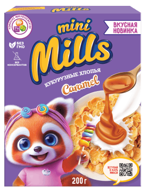 Хлопья карамельные «Mini Mills»