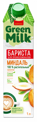 Напиток безалкогольный миндальный на соевой основе Almond Barista