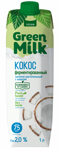 «Кокос» растительный напиток на ячменно-нутовой основе